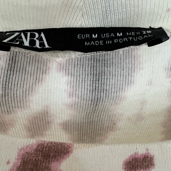 ZARA DRESS WITH PRINT SIZE MEDIUM - Picture 3 of 3